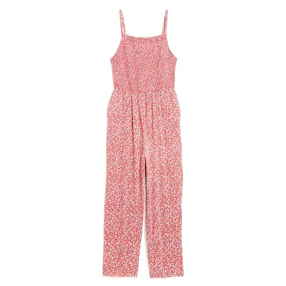 Nwt Size 3x from old navy smocked cami Jumpsuit size 3x floral print - Picture 1 of 4